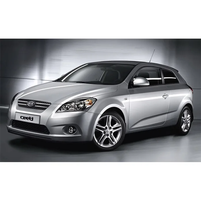KIA Ceed / Pro Ceed Double Din Matt Black Fascia / Steering Control Kit