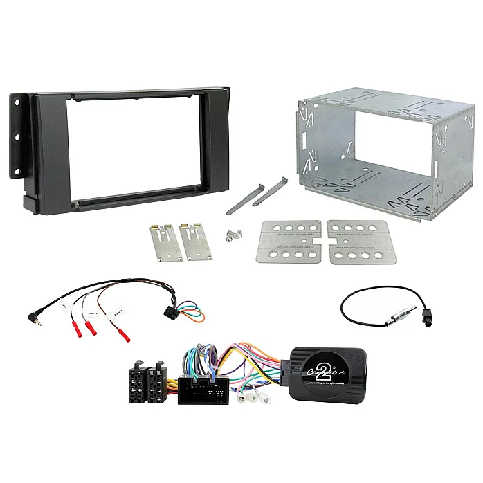 CTKLR13 Land Rover Freelander 2007 - 2014 Double Din Car Stereo Fascia Fitting Kit