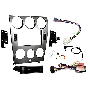 Mazda 6 (2002-2008) Single / Double DIN Car Stereo Upgrade Fitting Kit (CLIMATE CONTROL RETENTION)