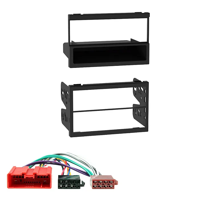 Mazda MX-5 CD Car Stereo Fitting Kit Fascia Panel Wiring Loom Black