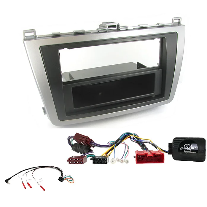 Mazda 6 2008 - 2011 Single Din Car Stereo Steering Wheel Control Bose Amplified Fitting Kit