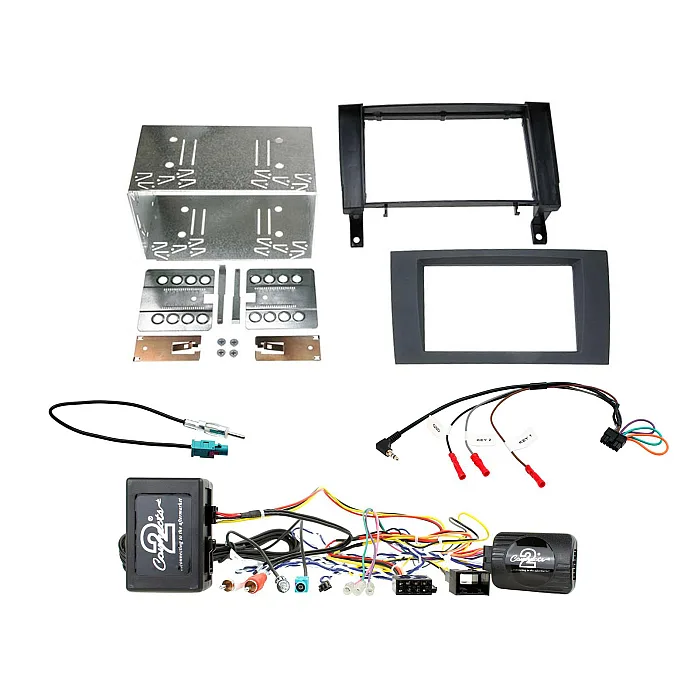 CTKMB24 Mercedes SLK R171 (2004 - 2010) Double Din Car Stereo Fascia Fitting Kit