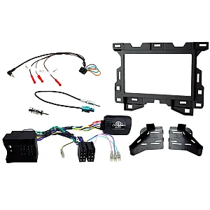 CTKMB25 Mercedes Sprinter (2018-2021) Matt Black Double Din Car Stereo Fascia Fitting Kit