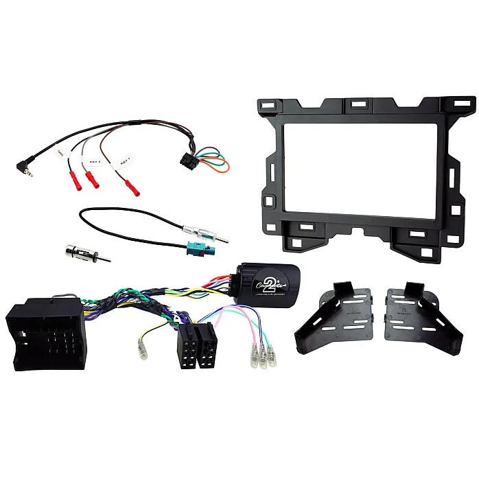 CTKMB25 Mercedes Sprinter (2018-2021) Matt Black Double Din Car Stereo Fascia Fitting Kit