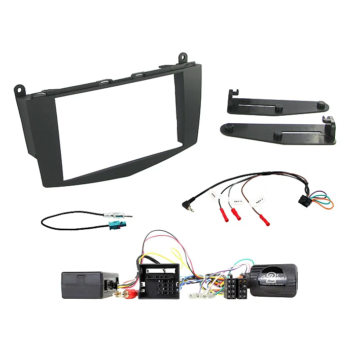 CTKMB26 Mercedes C Class 2007 - 2011 Double Din Car Stereo Fascia Fitting Kit