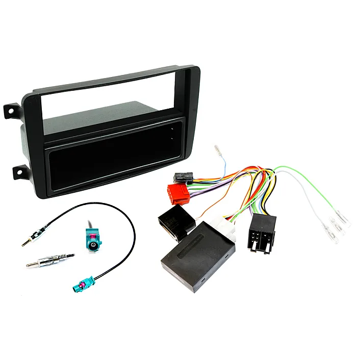 InCarTec FK-180 Mercedes Single / Double Din Stereo Fascia Fitting Kit