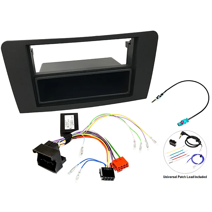 InCarTec FK-293 Mercedes Single / Double Din Stereo Fascia Fitting Kit