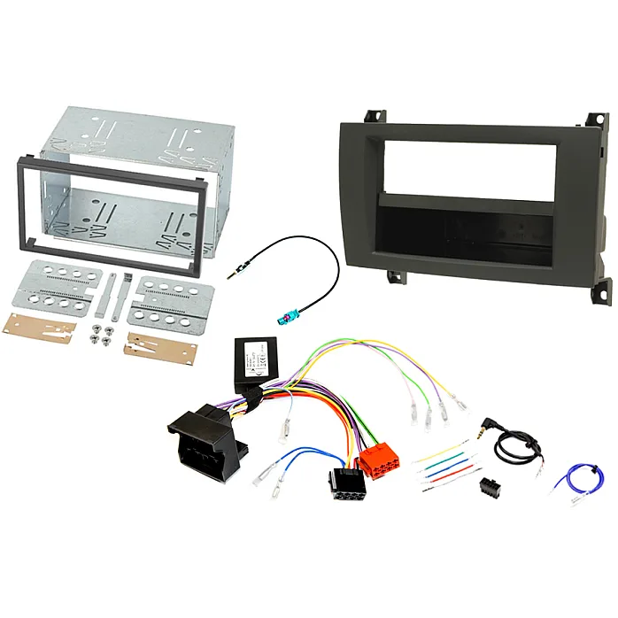 InCarTec FK-313-4 Mercedes Single and Double DIN Stereo Fitting Kit (NON-AMPLIFIED)