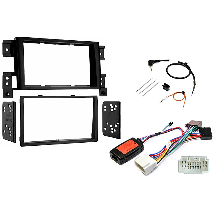 InCarTec FK-715 Suzuki Grand Vitara Double DIN Car Audio Replacement Fitting Kit