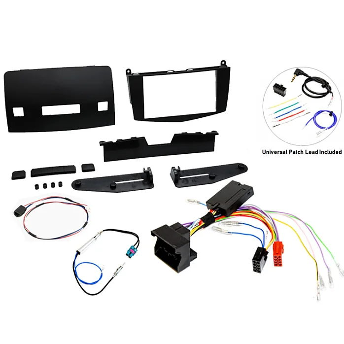 InCarTec FK-921/1 Mercedes C Class W204 (2007-2011) Double Din Car Stereo Fitting Kit (WITH SWITCHES)