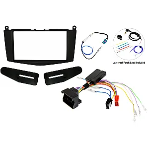 InCarTec FK-921 Mercedes C Class W204 Double Din Stereo Fitting Kit