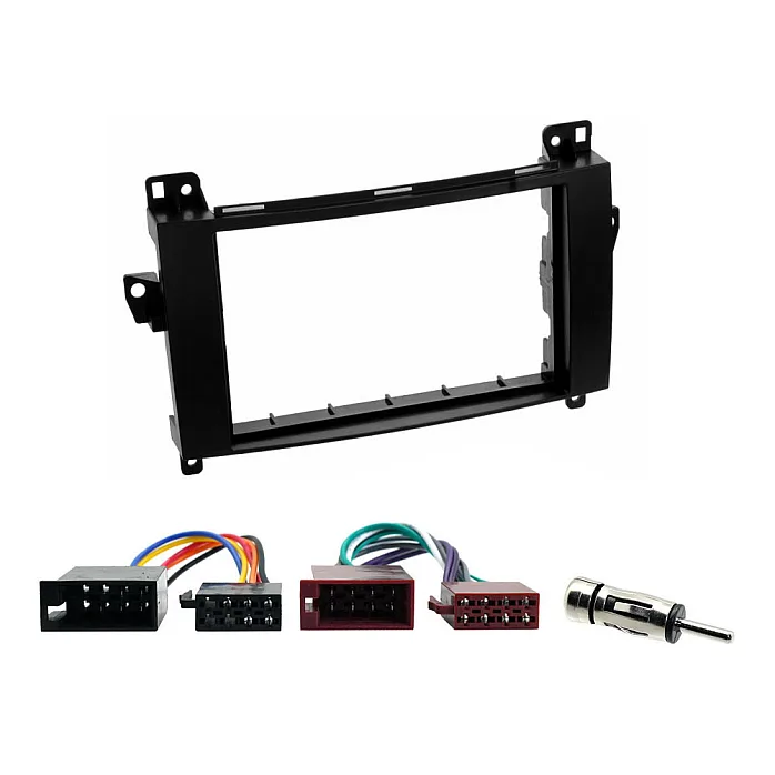 Mercedes Sprinter, Viano Double Din Car Stereo Fitting Kit Fascia, Wiring, Aerial