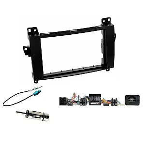 VW Crafter 2006 > Double Din Fascia Steering Wheel Antenna Fitting Kit