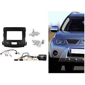 Connects2 CTKMT01 - Mitsubishi Outlander 2007 - 2013 Car Stereo Fitting Kit