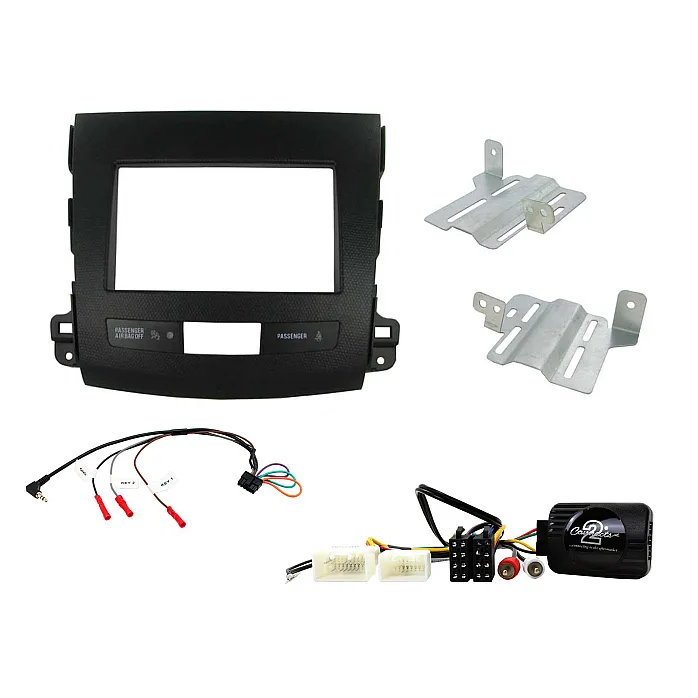 Connects2 CTKMT03 - Mitsubishi Outlander 2007 - 2013 Double Din Car Stereo Fitting Kit