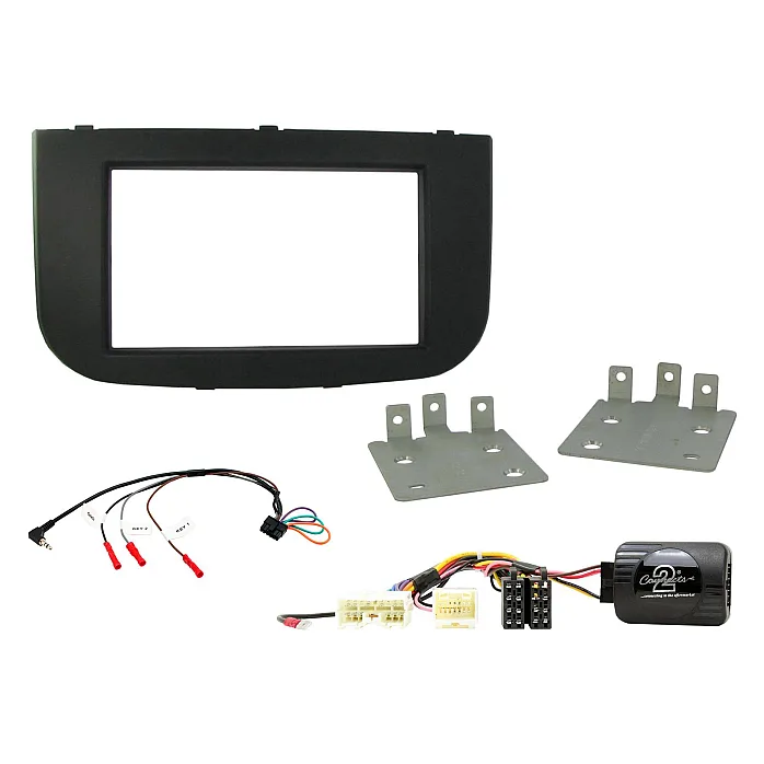 CTKMT08 Mitsubishi Colt 2009-2012 Double Din Car CD Stereo Fascia Fitting Kit