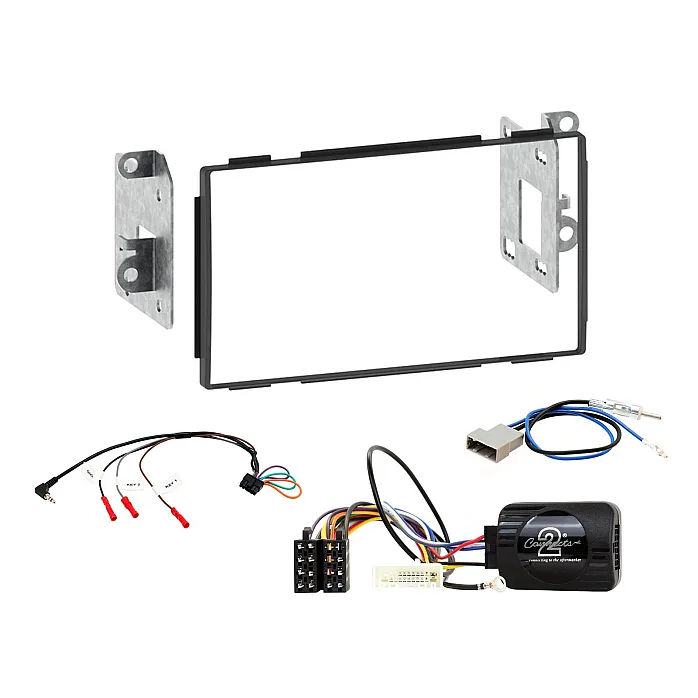 Nissan Qashqai 2007-2013 Double Din Car Stereo Fascia Fitting Kit With Camera Retention Interface