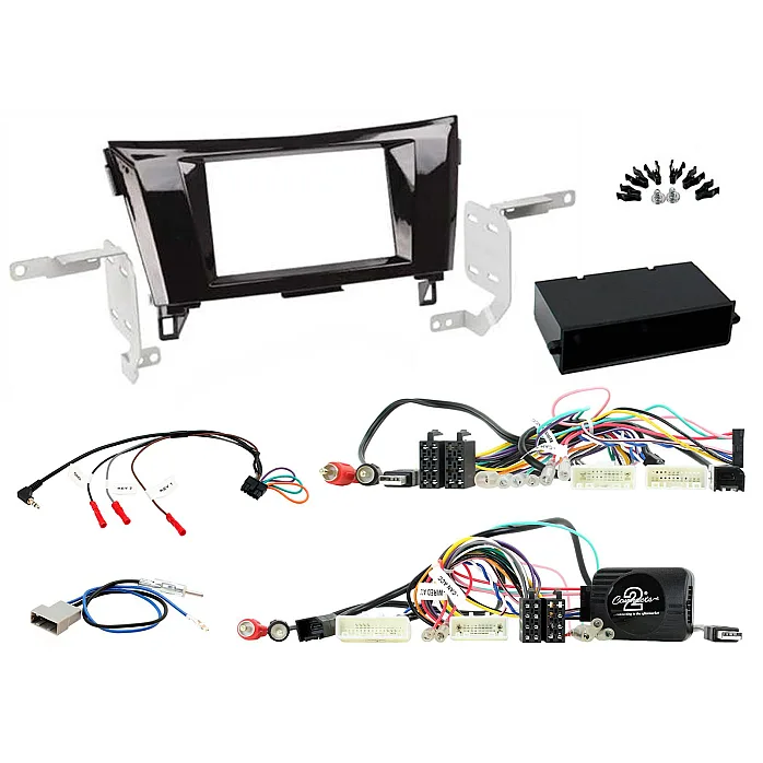 Connects2 CTKNS04 Nissan Qashqai 2014> Double Din Car Stereo Fascia Fitting Kit