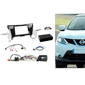 Connects2 CTKNS05 Nissan Qashqai , X-Trail Double Din Car CD Stereo Fascia Installation Kit