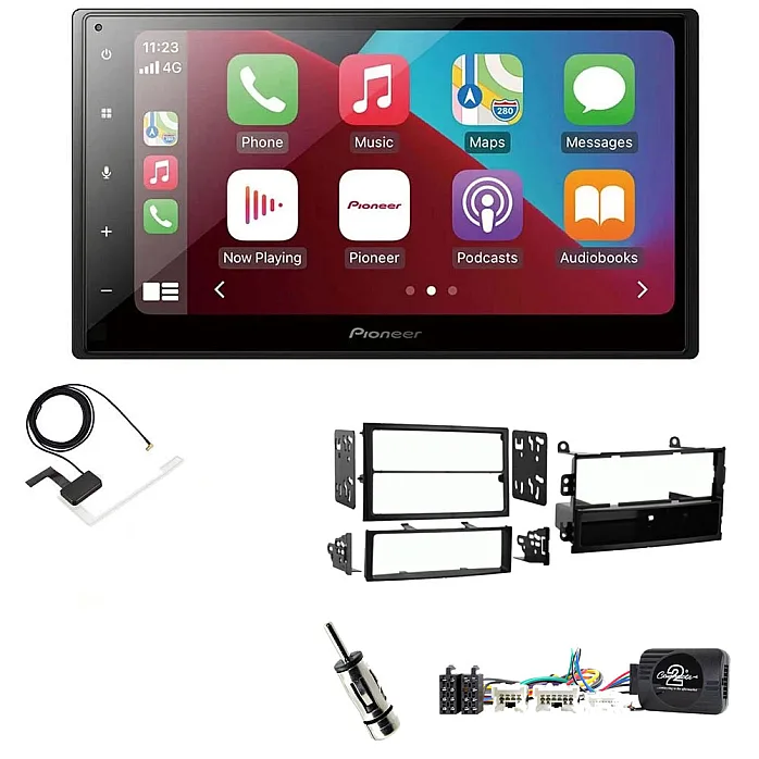 Nissan 350z (2003-2006) BOSE Pioneer 6.8" Bluetooth Apple CarPlay DAB Stereo Upgrade Kit