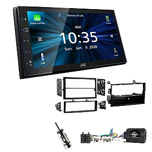 Nissan 350z 2003-2006 JVC KW-M560BT 6.8" Bluetooth Digital Media Car Play / Android Auto Stereo Upgrade Kit