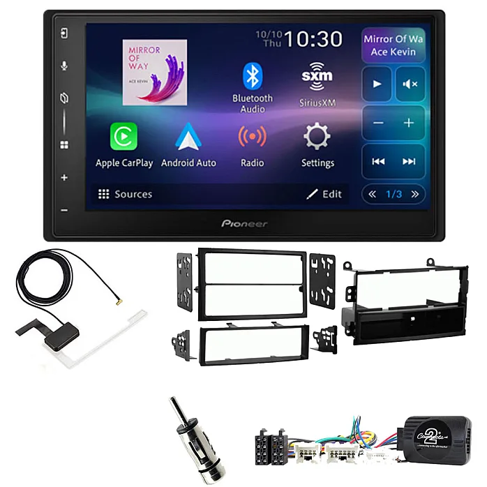 Nissan 350z (2003-2006) Pioneer 6.8" Screen Wireless Android Auto/Apple CarPlay Bluetooth DAB+ Stereo Upgrade Kit
