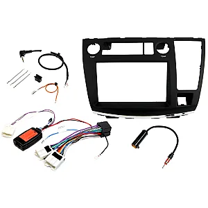 InCarTec FK-669-J Nissan Elgrand E51 Double DIN Car Stereo Upgrade Fitting Kit (MATT BLACK)