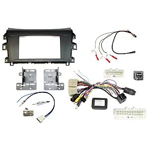 InCarTec FK-979 Nissan Navara Double DIN Complete Stereo Upgrade Fitting Kit