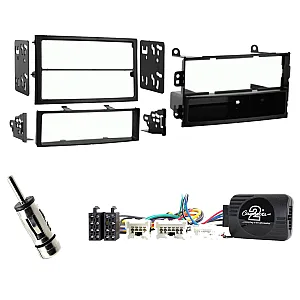 Nissan 350z (2003-2006) BOSE Car Stereo Single / Double Din Fitting Kit Fascia, Steering Control Adaptor