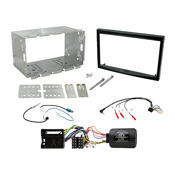 CTKPE03 Peugeot 207, 307, Expert Black Double Din Car Stereo Fascia Fitting Kit