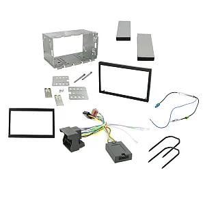 Peugeot Partner II, Expert Double Din Fascia Car Stereo Fascia Stalk Fitting Kit