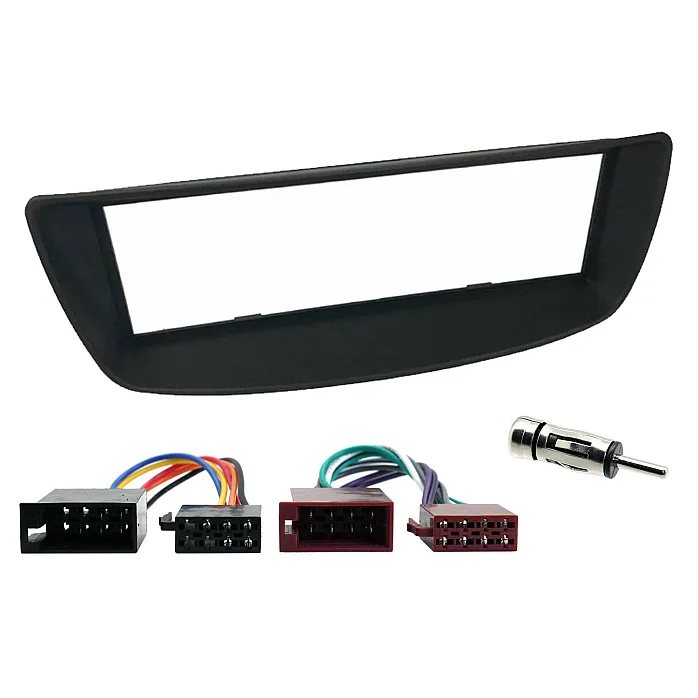 Peugeot 107 2005 - 2014 CD Stereo Fascia Surround Panel Wiring Aerial Fitting Kit