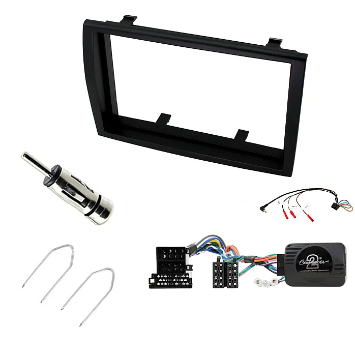 Peugeot Boxer 2008 - 2014 Double Din Stereo Fascia / Steering / Antenna Fitting Kit