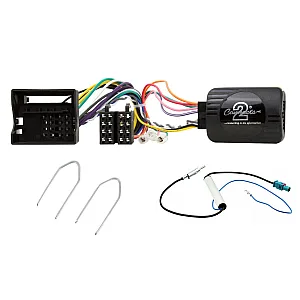 Peugeot 207, 307 , Partner Car Stereo Double / Single Din Fitting Kit Steering Control, Aerial, Keys