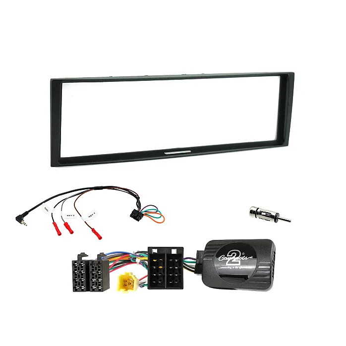 CTKRT04 - Renault Clio, Modus Single Din Car Stereo Fascia Fitting Kit (Black)