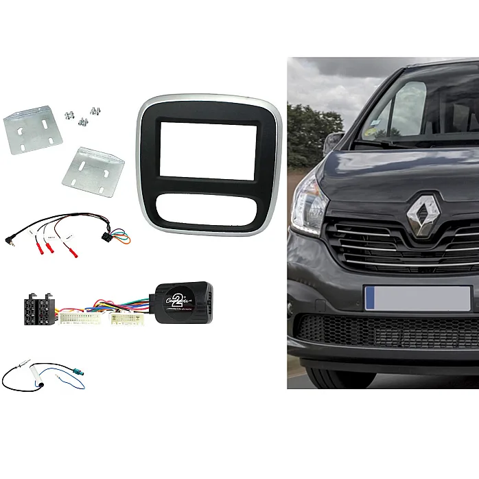 CTKRT07 Renault Trafic 2014-2017 Double Din Car Stereo Fitting Kit