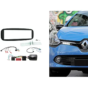 CTKRT14 Renault Clio 2013 - 2017 Single Din Car Stereo Fascia Fitting Kit