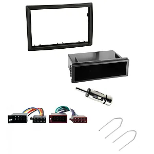 Renault Megane 2003 - 2010 Car CD Stereo Black Fascia ISO Aerial Keys Fitting Kit