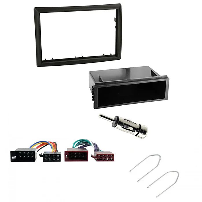 Renault Megane 2003 - 2010 Car CD Stereo Black Fascia ISO Aerial Keys Fitting Kit