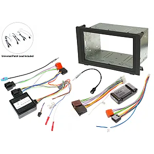 Saab 9-3 (2006-2013) Double Din Car Stereo Upgrade Fitting Kit (DELPHI/ FUJITSU)