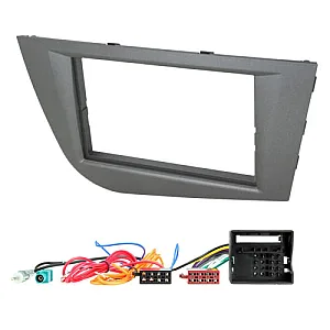Seat Leon 2005-2012 Double Din Car Stereo Fascia Fcia Fitting & Wiring Kit