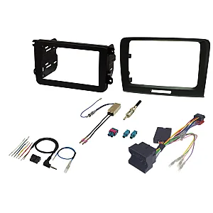 InCarTec FK-689-SWC Skoda Superb 2008-2015 Double Din Stereo Fitting Kit
