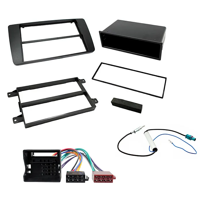 Skoda Octavia (2004-2007) Car Stereo Fitting Kit, Fascia, Wiring Harness ISO Adaptor, Aerial