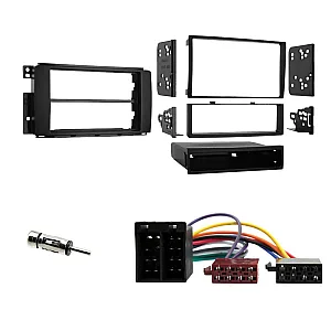 Smart ForTwo 2007 - 2010 Double Din Fascia Panel Adaptor Plate Cage Fitting Kit