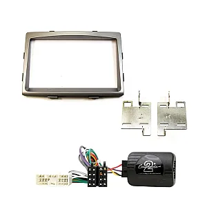 Ssangyong Rodius 2012-2019 Double Din Car Stereo Fitting Kit Fascia, Steering Wheel Control