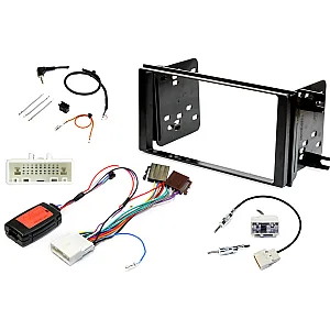 InCarTec FK-727 Subaru Complete Double Din Stereo Upgrade Fitting Kit With Steering Controls
