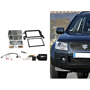 Connects2 CTKSZ01 Suzuki Grand Vitara Double Din Car Stereo Fitting Kit
