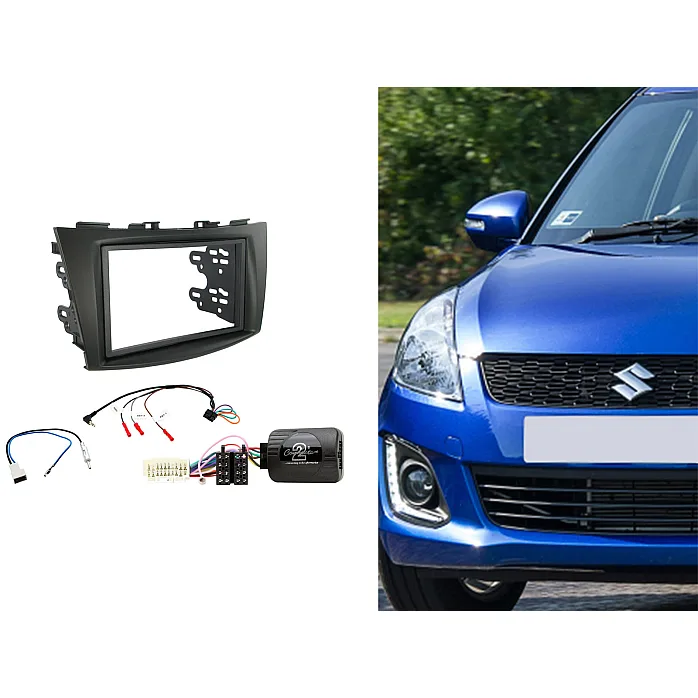 Connects2 CTKSZ02 - Suzuki Swift 2011-2017 Double Din Car Stereo Fitting Kit