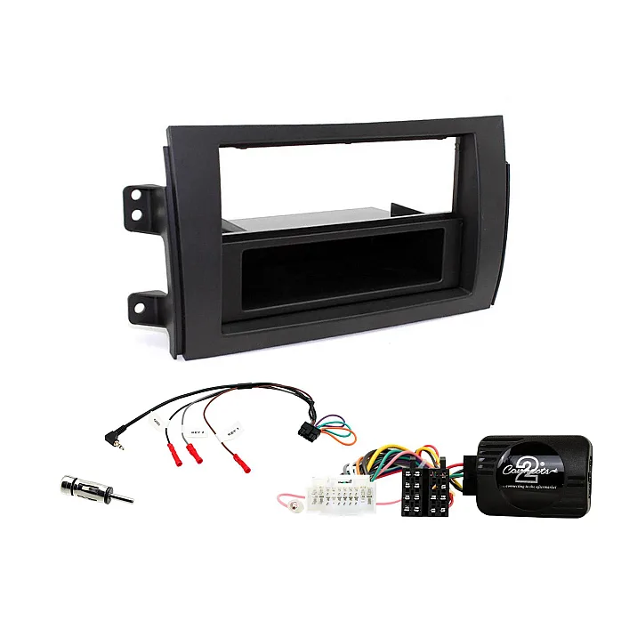 Connects2 CTKSZ03 Suzuki SX4 2006 -2014 Single or Double Din Car Stereo Fitting Kit - Black