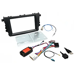 Suzuki Celerio (2014-2019) Single / Double DIN Car Stereo Upgrade Fitting Kit (SWC, DAB & USB Retention)